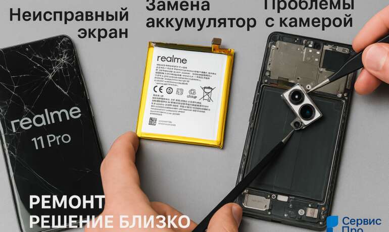 Ремонт Realme 11 Pro в Гомеле