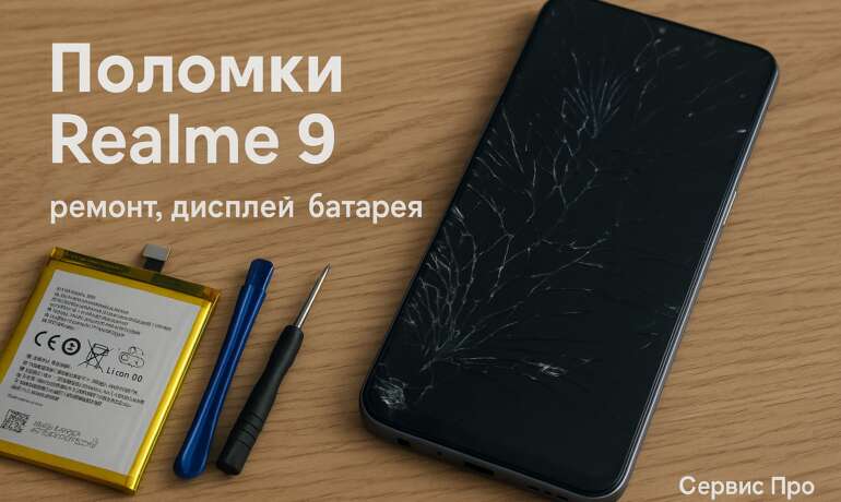 Ремонт Realme 9 в Гомеле