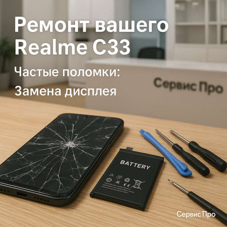 Ремонт Realme C33 в Гомеле