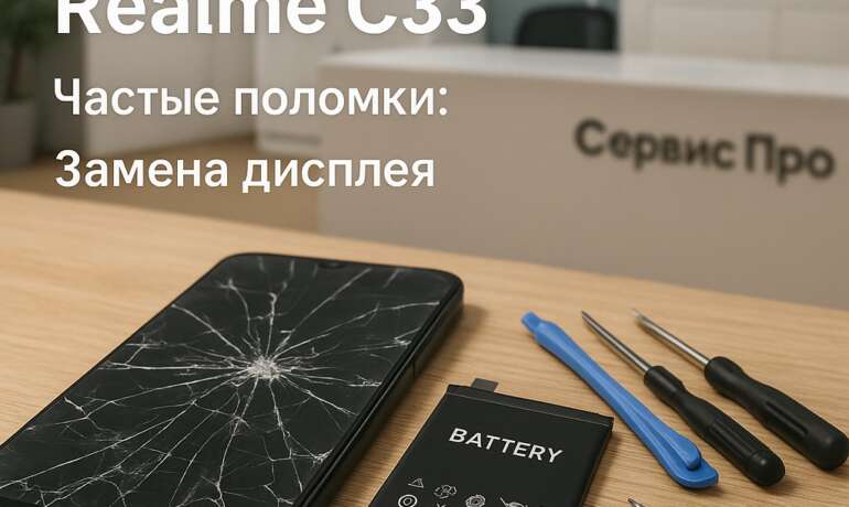 Ремонт Realme C33 в Гомеле