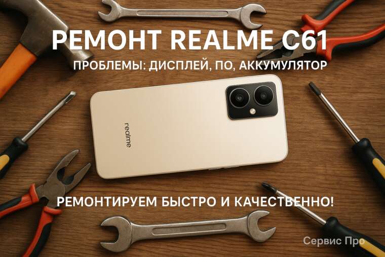 Ремонт Realme C61 в Гомеле