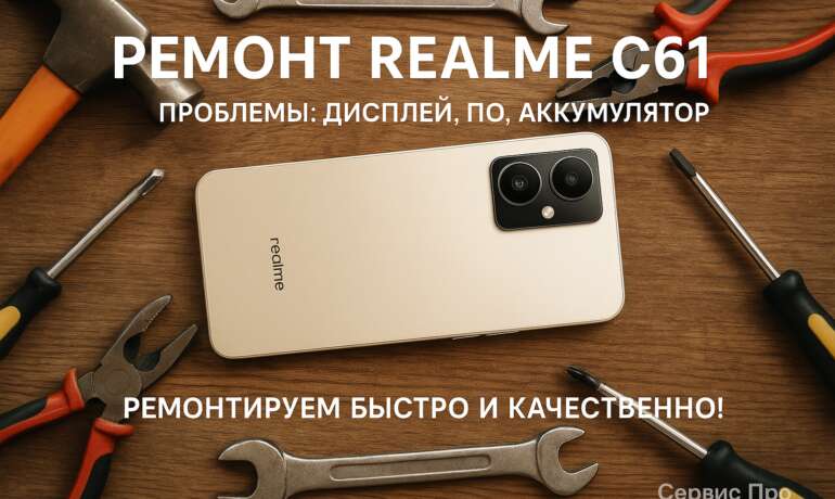 Ремонт Realme C61 в Гомеле