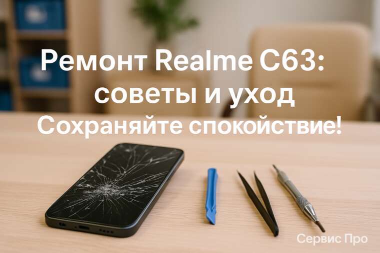 Ремонт Realme C63 в Гомеле