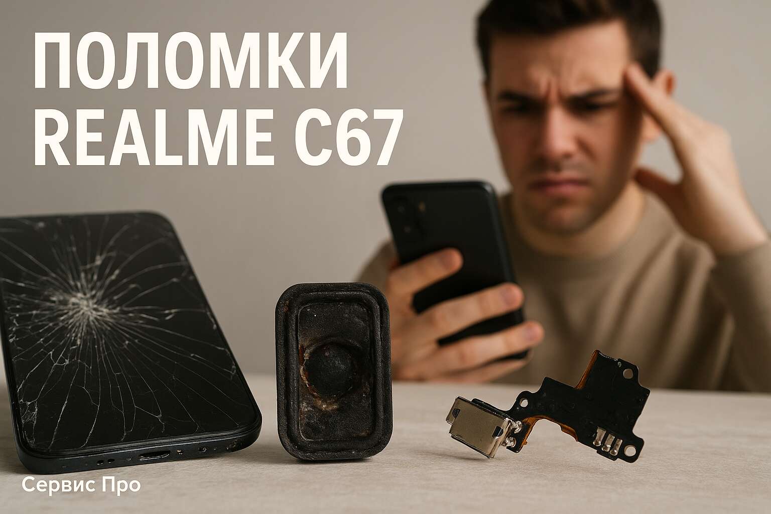 Ремонт Realme C67 в Гомеле