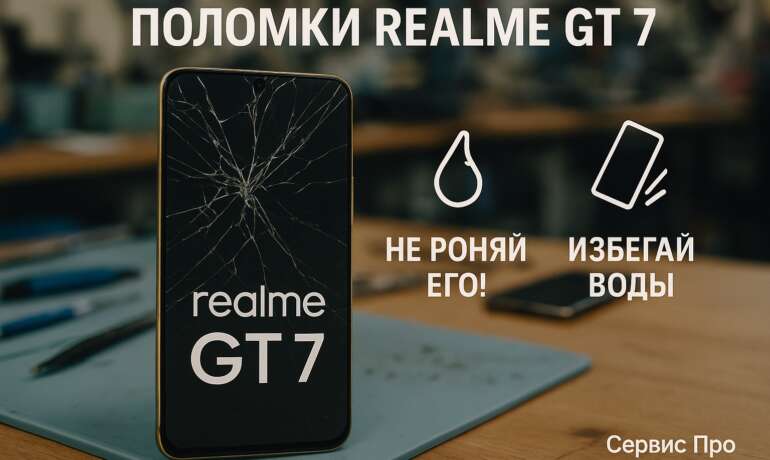 Ремонт Realme GT 7 в Гомеле