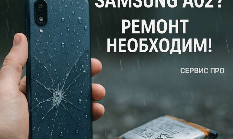 Ремонт Samsung A02 в Гомеле