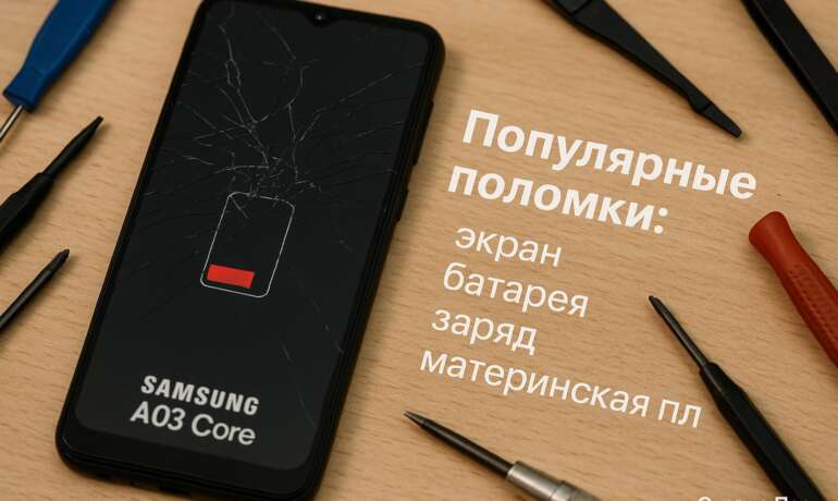 Ремонт Samsung A03 Core в Гомеле