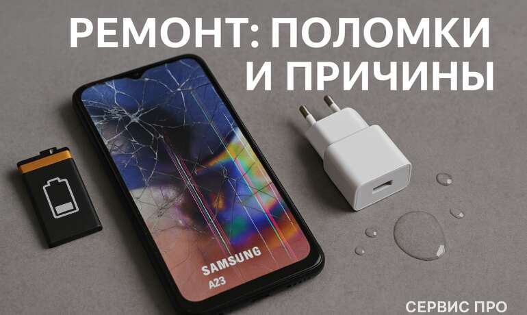 Ремонт Samsung A23 в Гомеле