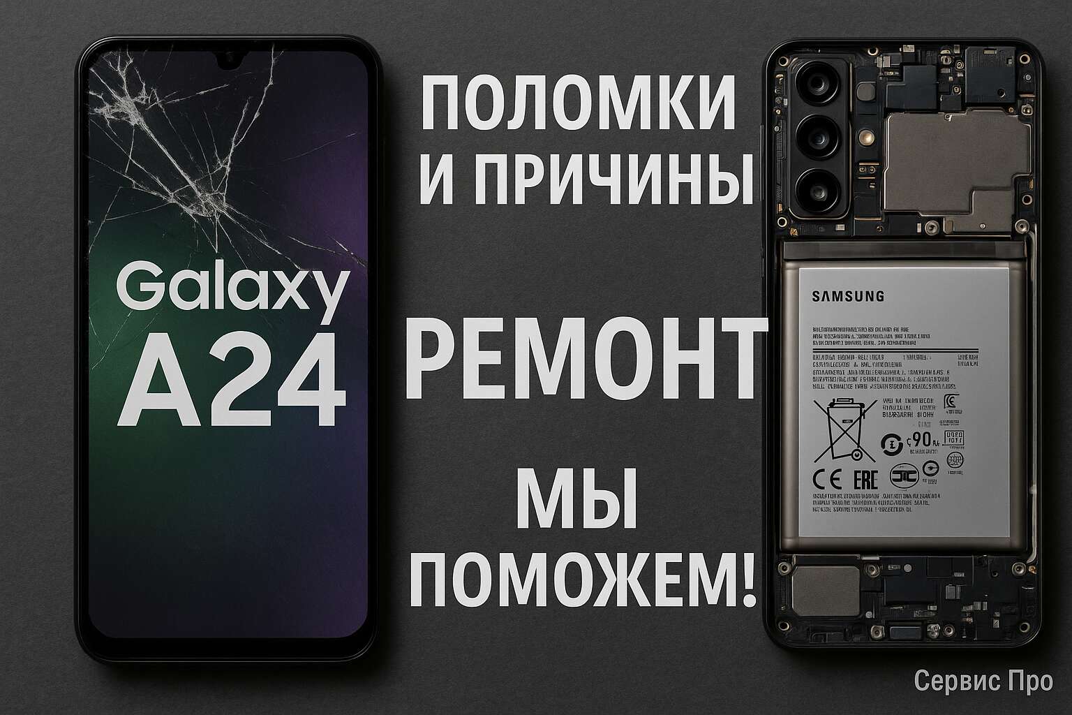 Ремонт Samsung A24 в Гомеле