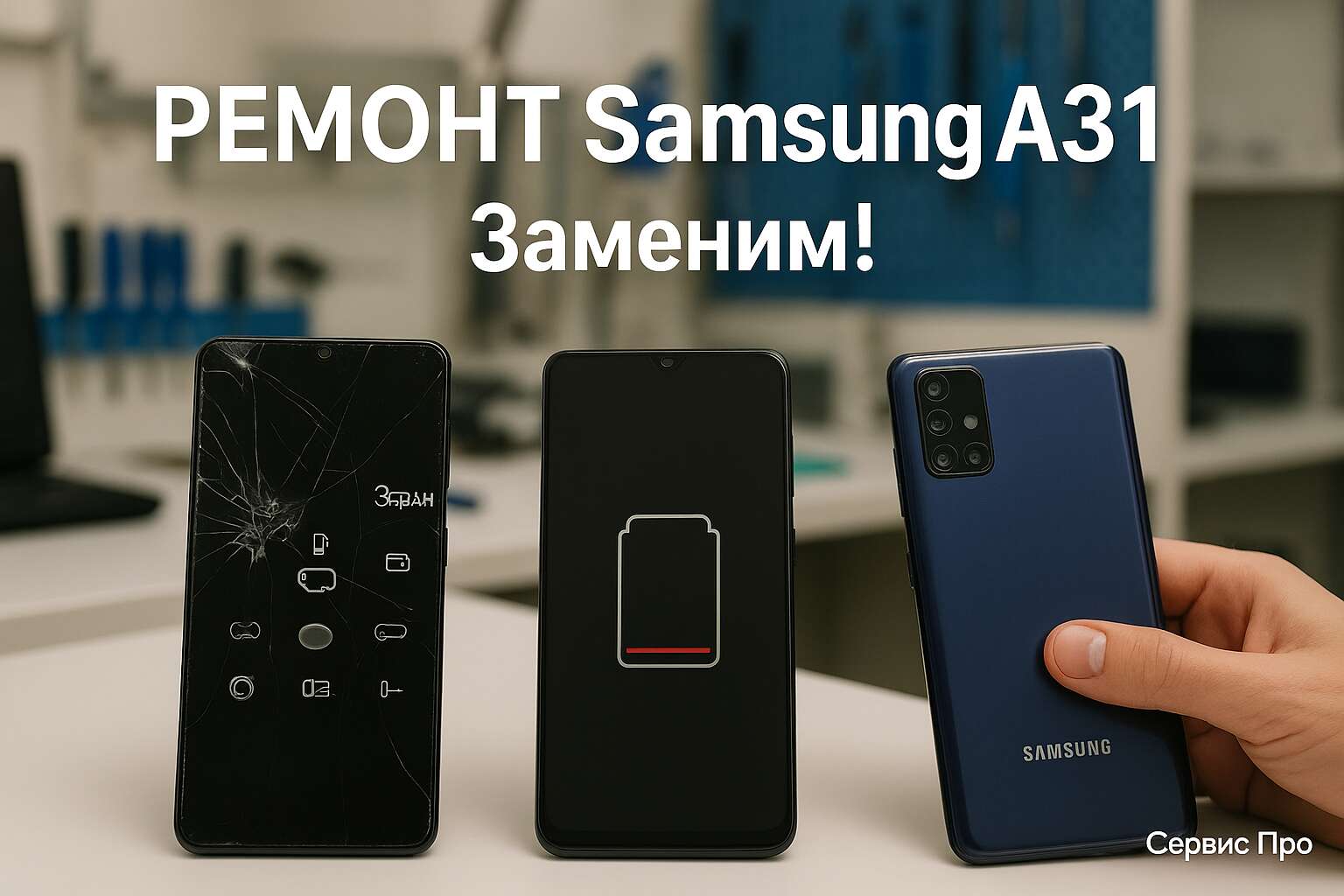 Ремонт Samsung A31 в Гомеле