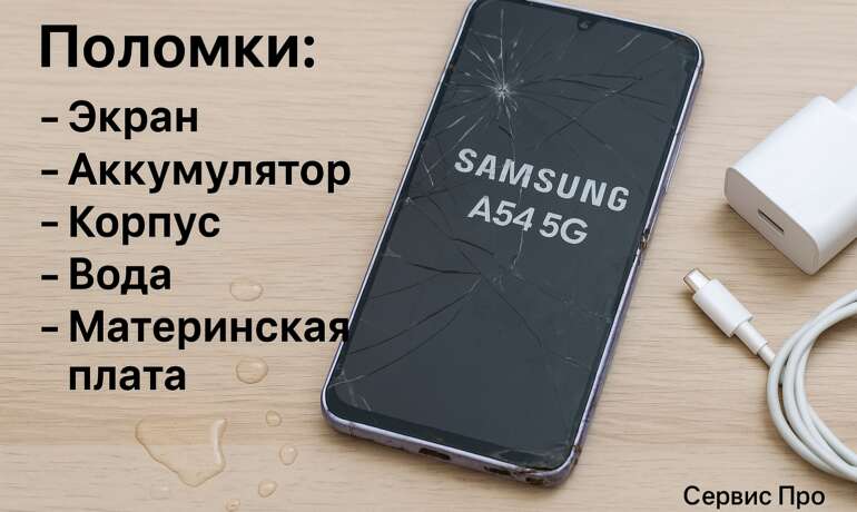 Ремонт Samsung A54 5G в Гомеле