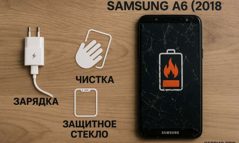 Ремонт Samsung A6 (2018) в Гомеле
