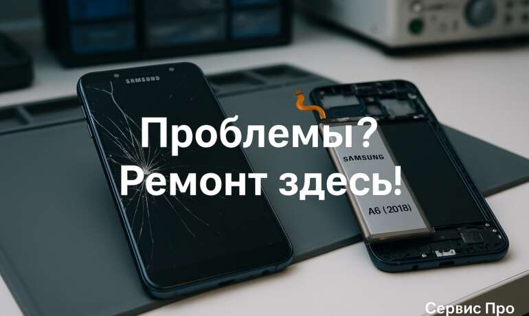 Ремонт Samsung A6+ (2018) в Гомеле