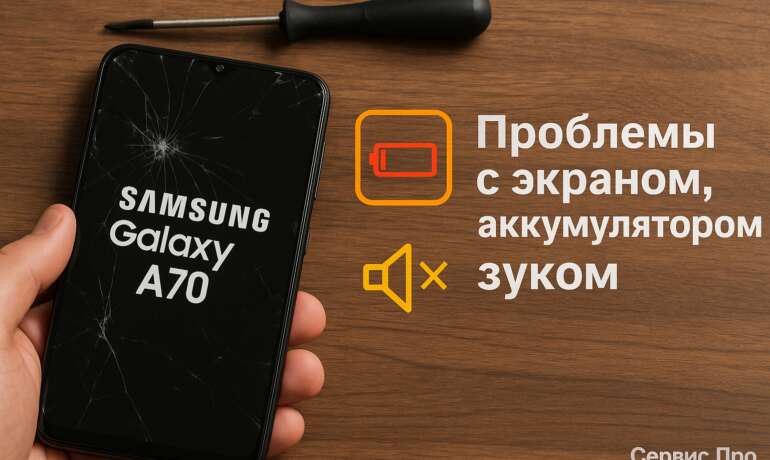 Ремонт Samsung A70s в Гомеле