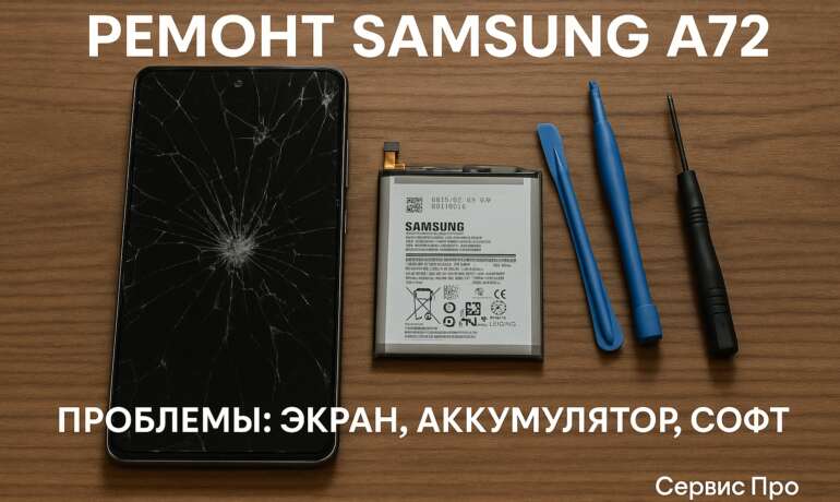 Ремонт Samsung A72 в Гомеле