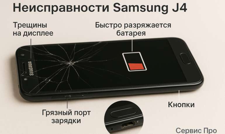 Ремонт Samsung J4 в Гомеле