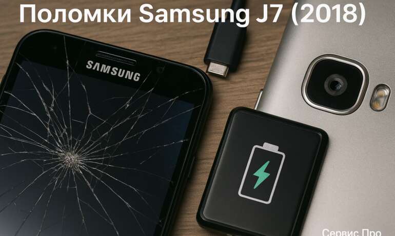 Ремонт Samsung J7 (2018) в Гомеле