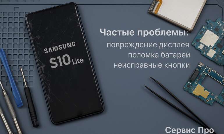 Ремонт Samsung S10 Lite в Гомеле