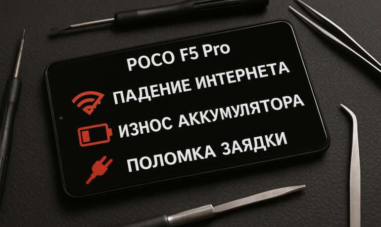Ремонт Xiaomi Poco F5 Pro в Гомеле