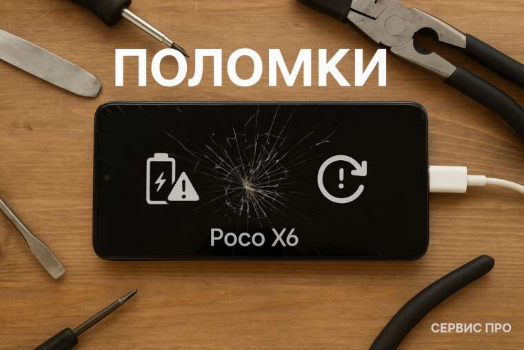 Ремонт Xiaomi Poco X6 в Гомеле