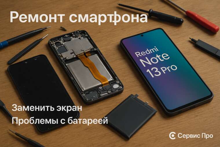 Ремонт телефона Xiaomi Redmi Note 13 Pro Гомель