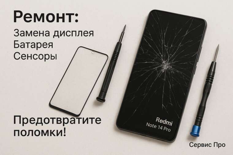 Ремонт Xiaomi Redmi Note 14 Pro  в Гомеле