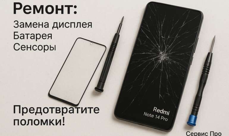 Ремонт Xiaomi Redmi Note 14 Pro  в Гомеле