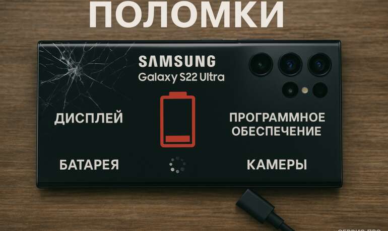 Ремонт Samsung S22 Ultra 5G в Гомеле