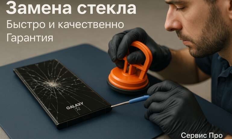 Замена стекла в телефоне Samsung S22 Ultra Гомель