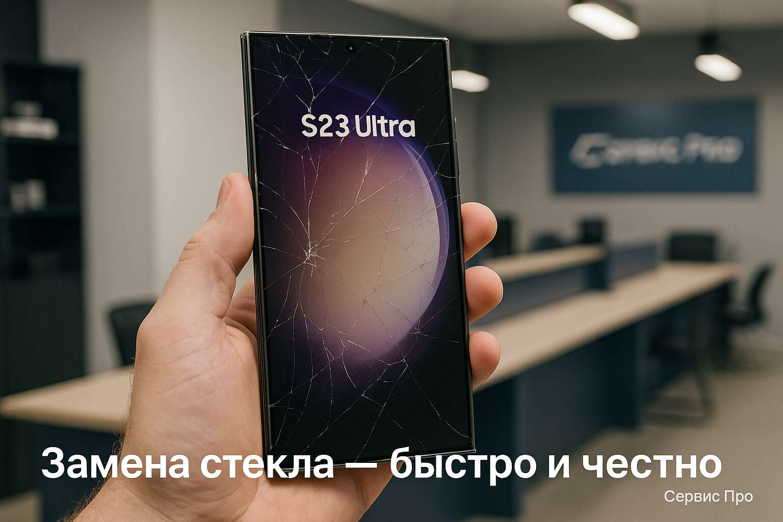 Замена стекла в телефоне Samsung S23 Ultra Гомель