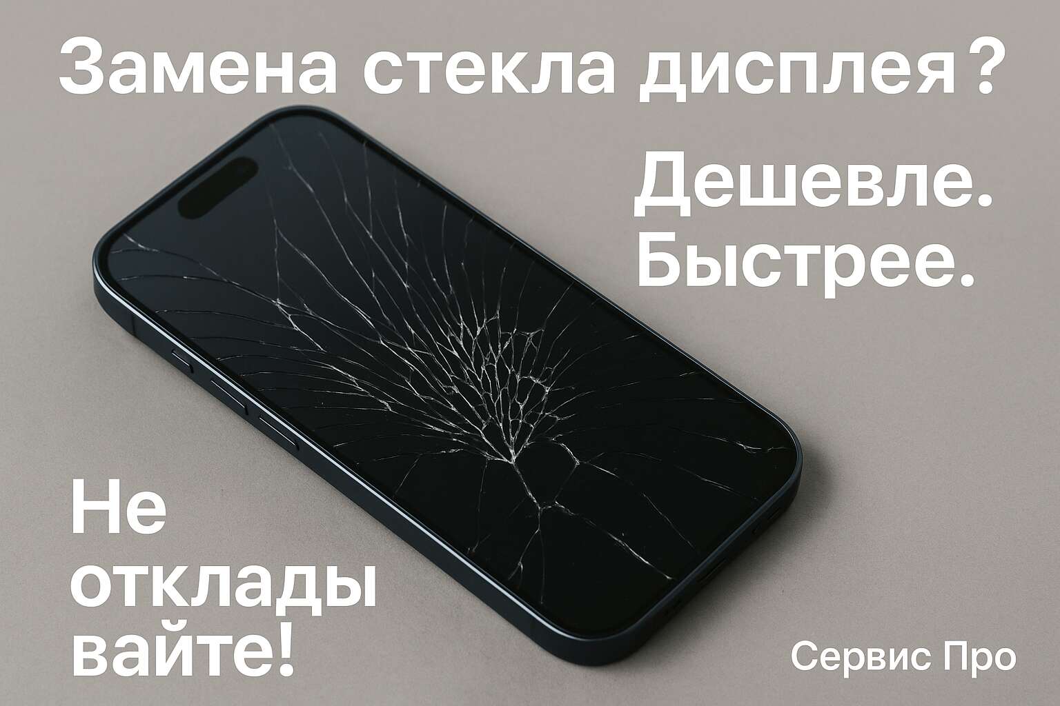 Замена стекла дисплея iPhone 15 Гомель