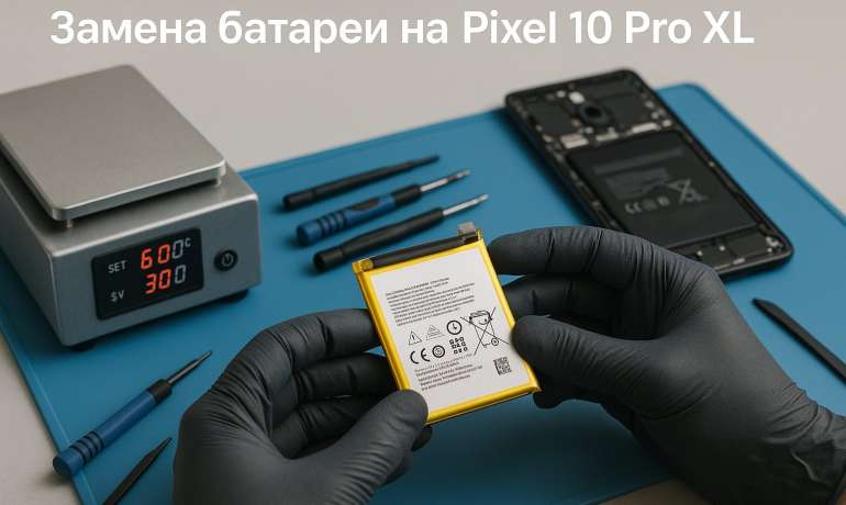 Замена батареи Pixel 10 Pro XL  в Гомеле