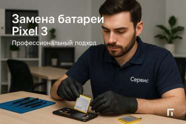 Замена батареи Pixel 3 в Гомеле
