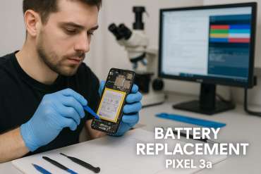 Замена батареи Pixel 3a в Гомеле