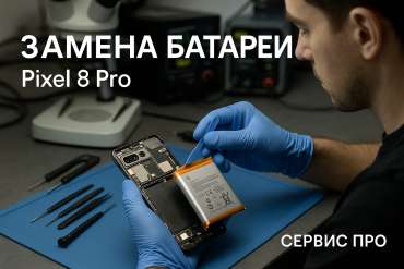 Замена батареи Pixel 8 Pro в Гомеле