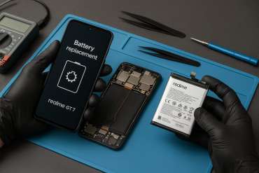 Замена батареи Realme GT 7 в Гомеле