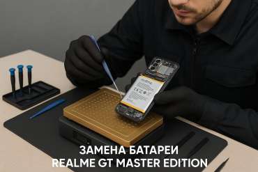 Замена батареи Realme GT master edition в Гомеле