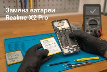 Замена батареи Realme X2 Pro в Гомеле
