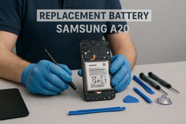 Замена батареи Samsung A20 в Гомеле