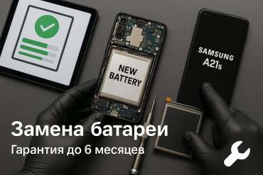 Замена батареи Samsung A21s в Гомеле