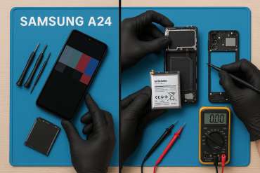 Замена батареи Samsung A24 в Гомеле