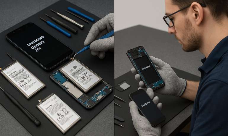 Замена батареи Samsung J6 Plus в Гомеле
