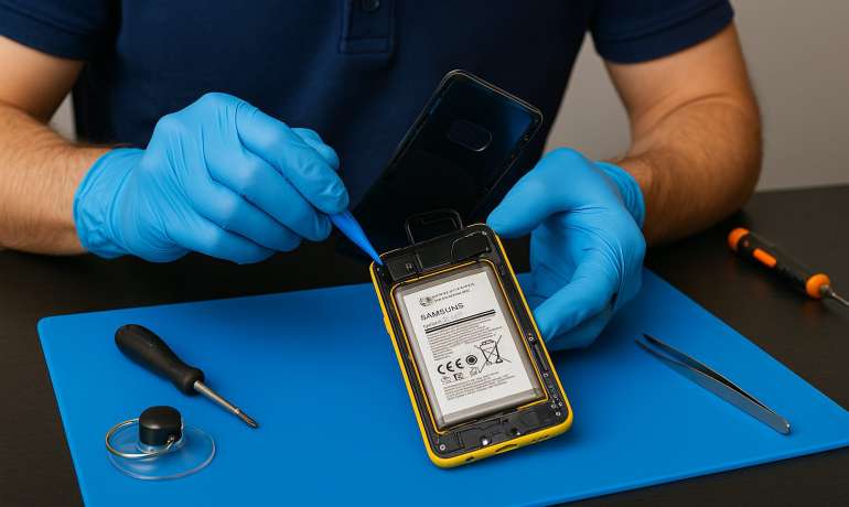 Замена батареи Samsung S10e в Гомеле