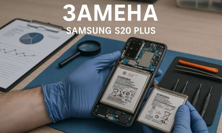 Замена батареи Samsung S20 Plus в Гомеле
