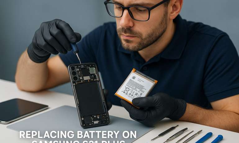 Замена батареи Samsung S21 Plus в Гомеле