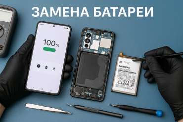 Замена батареи Samsung S25 Plus в Гомеле