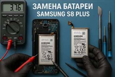 Замена батареи Samsung S8 Plus в Гомеле