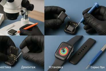 Замена батареи Apple Watch 4 в Гомеле
