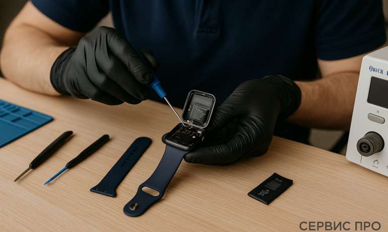Замена батареи Apple Watch 6 в Гомеле