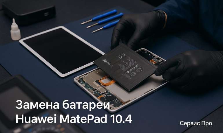 Замена батареи Huawei MatePad 10.4  в Гомеле